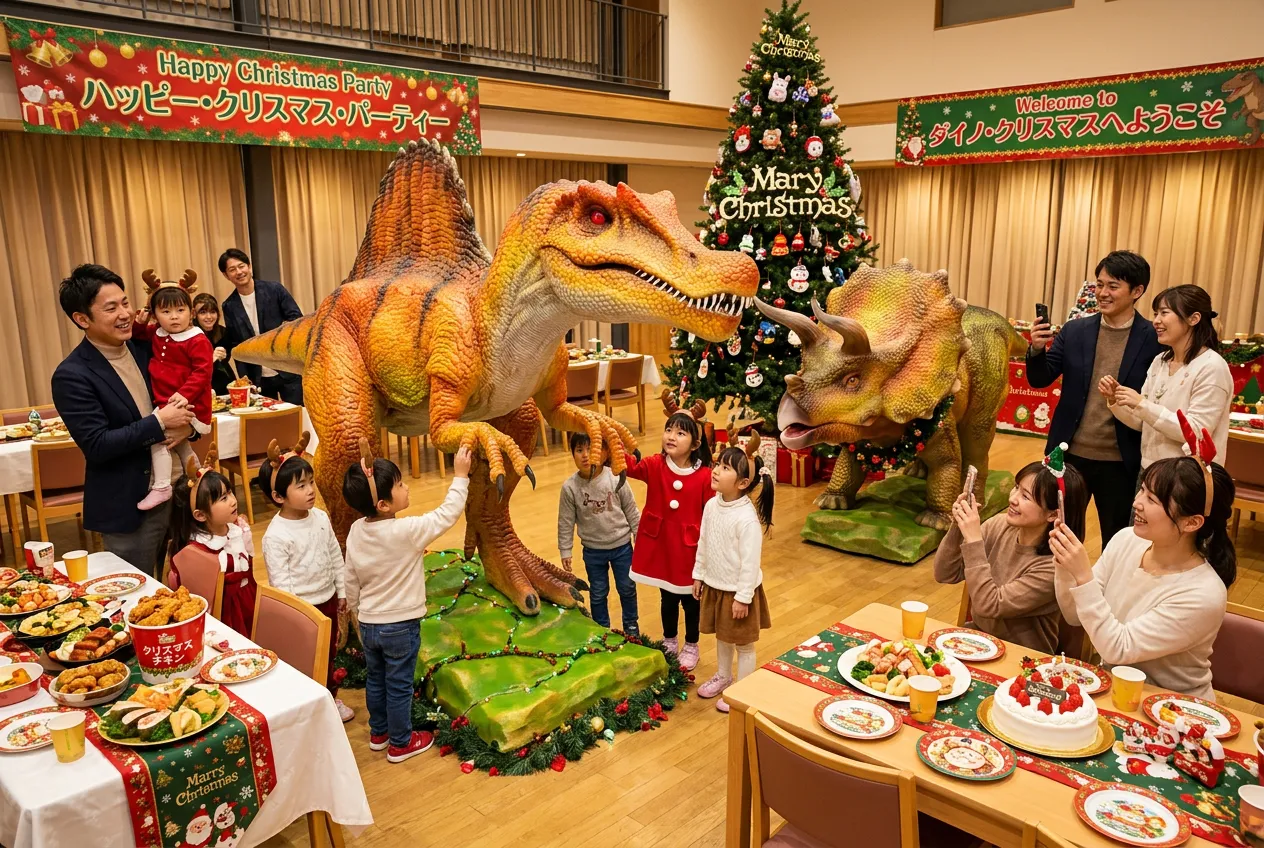 クリスマスパーティにて