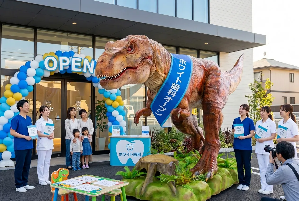クリニックのオープンイベントにて