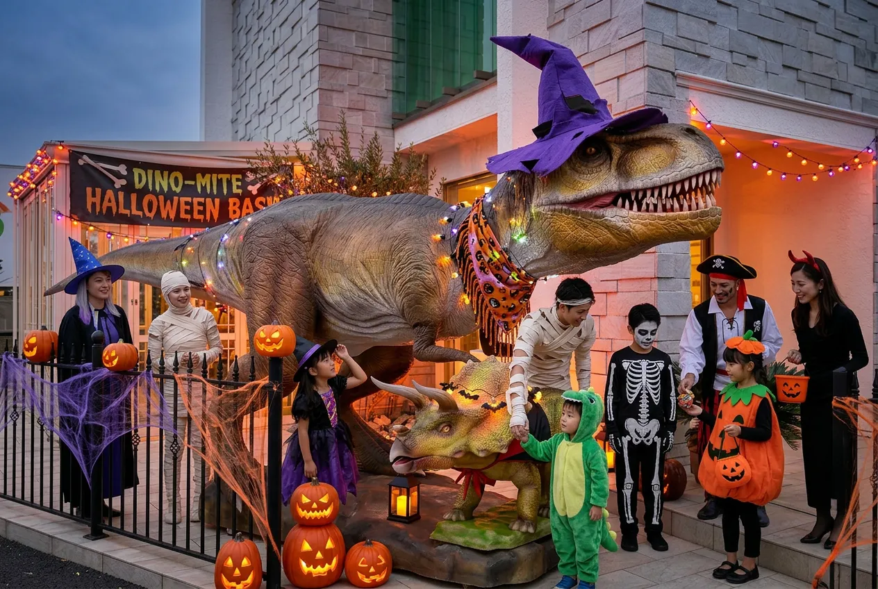 ハロウィンイベントにて