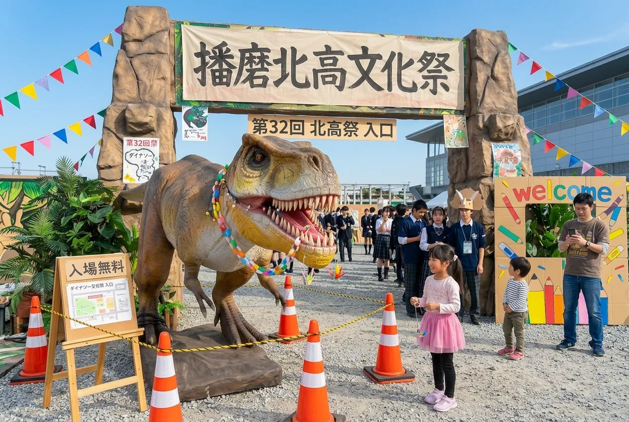 文化祭にて