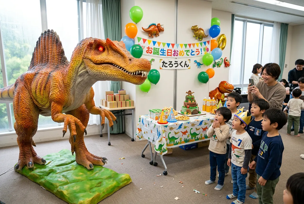 誕生日会にて