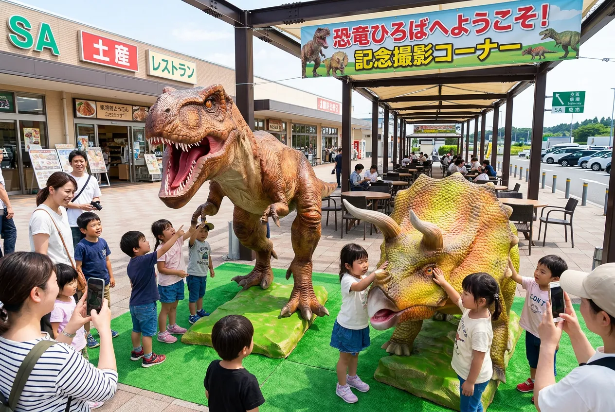 道の駅にて